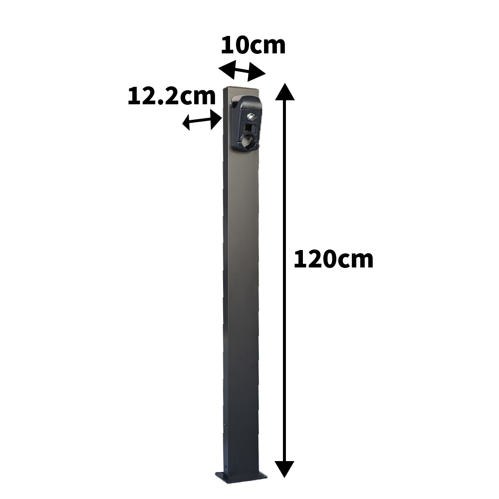 収納ポール寸法図