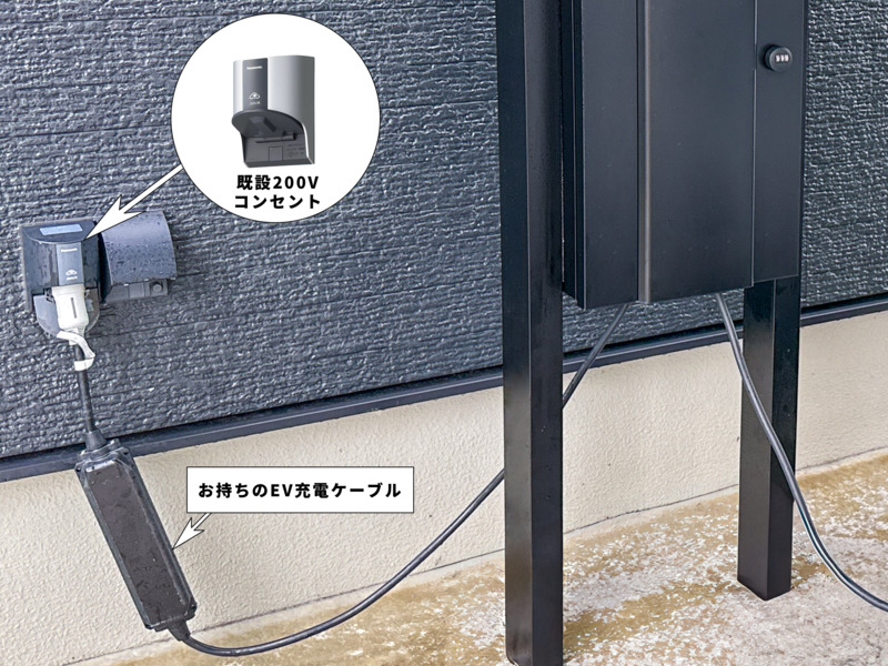 電気工事不要の簡単な設置フロー図解