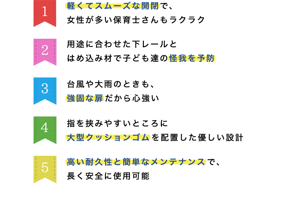 5つの安全